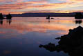 Mono Lake Red Sunrise